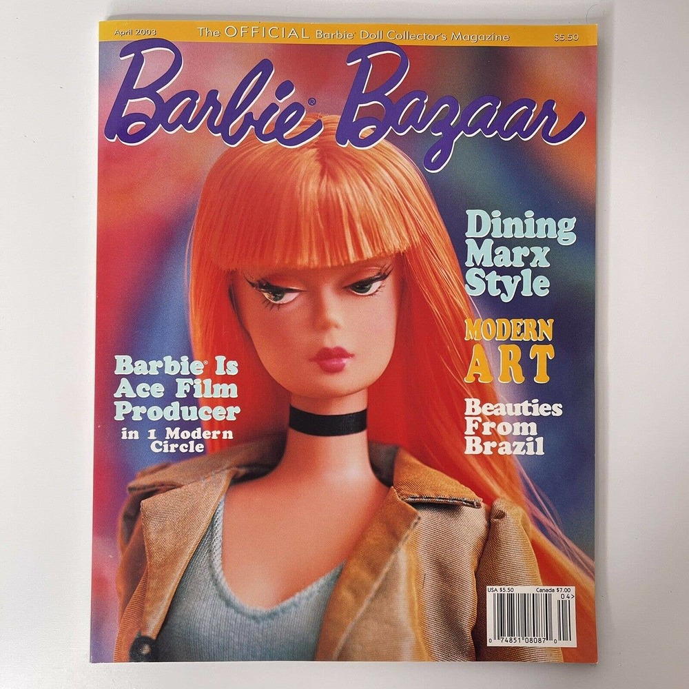BARBIE BAZAAR MAGAZINE - SEPTEMBER / APRIL 2003 - EXCELLENT CONDITION